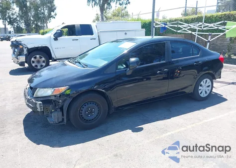 2012 Honda Civic Lx z USA, uszkodzony, nr VIN 19XFB2F59CE359670